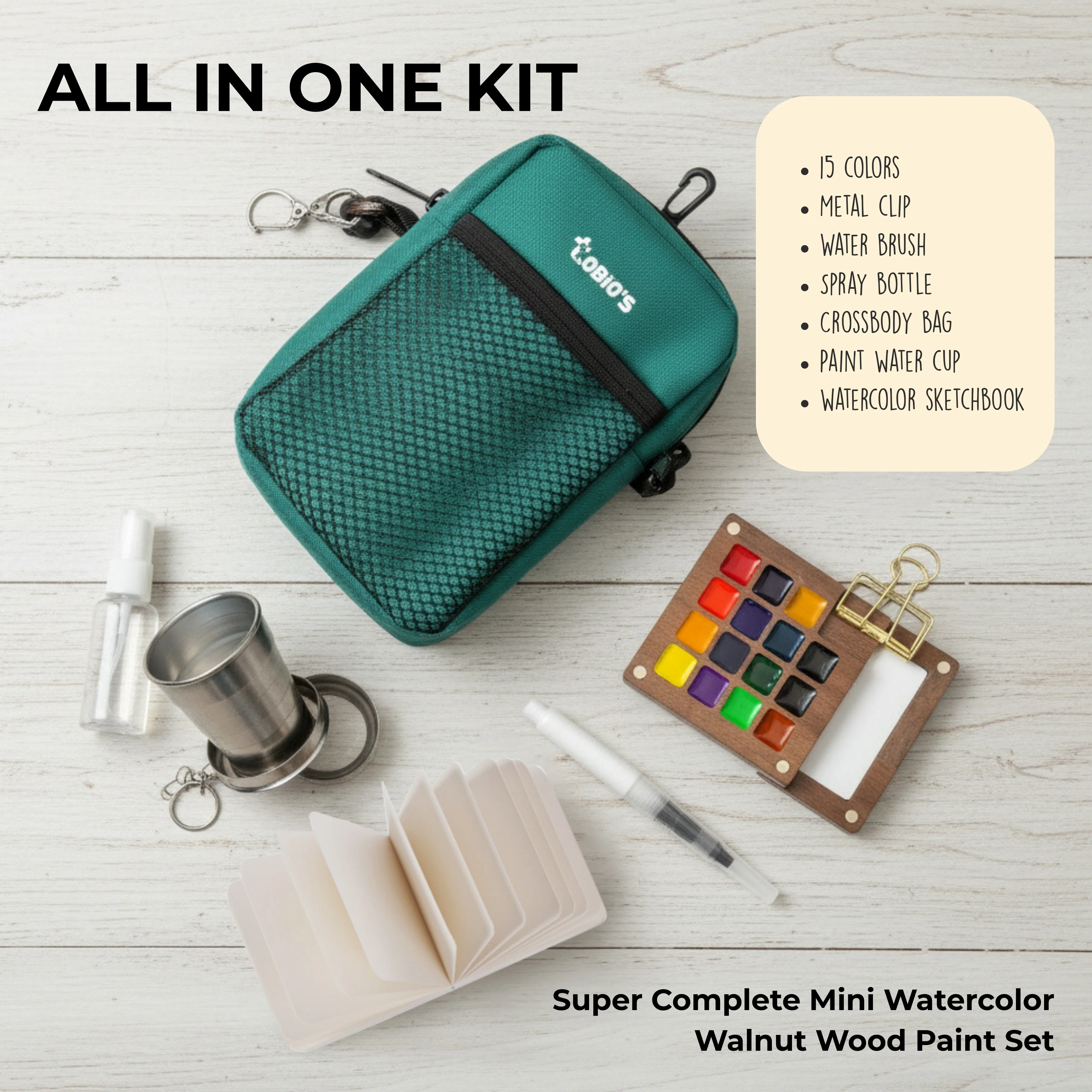 Tobio's™ Mini Watercolor Paint Set - Image 7