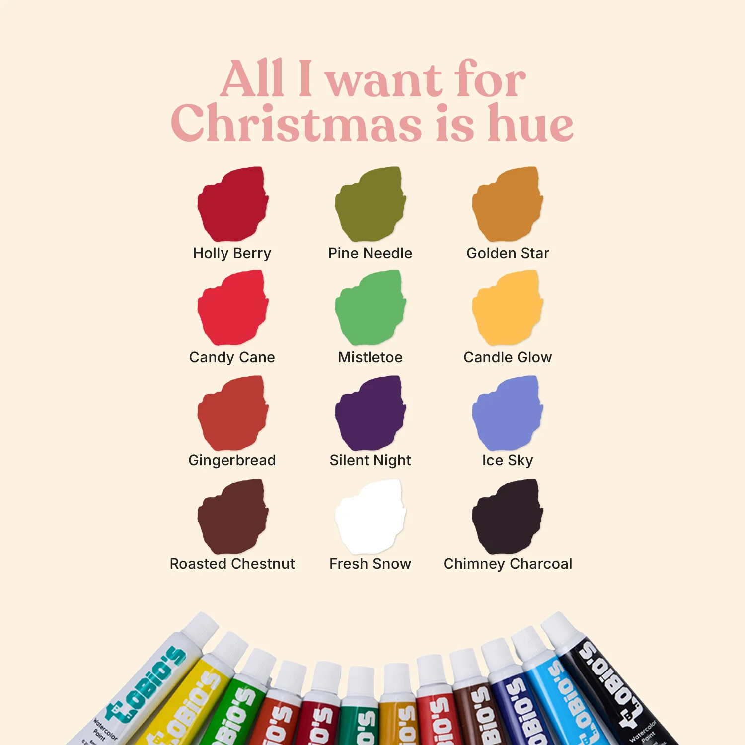 Tobio's™ Christmas Workbook & Paints - Image 3